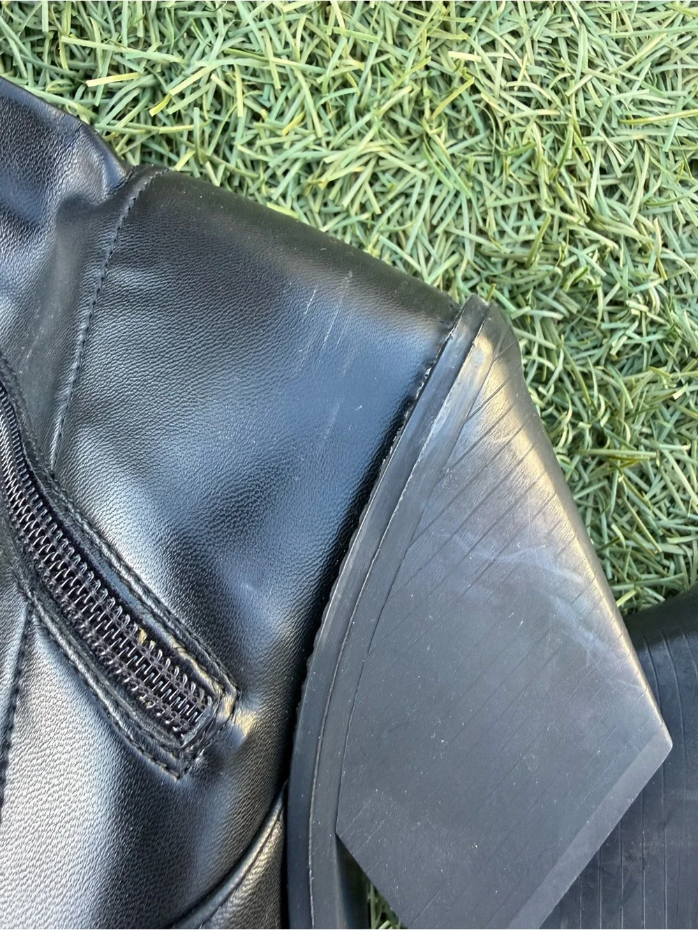 Zara leather cowboy